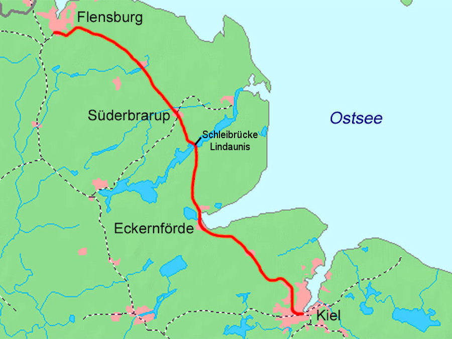 Schlei Ostsee Karte